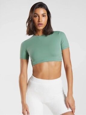 Gymshark Whitney Simmons - Crop Top - Leaf Green
